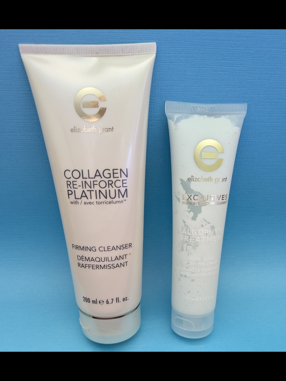 Elizabeth Grant Collagen Firming Cleanser & Blue Algae Mask Duo